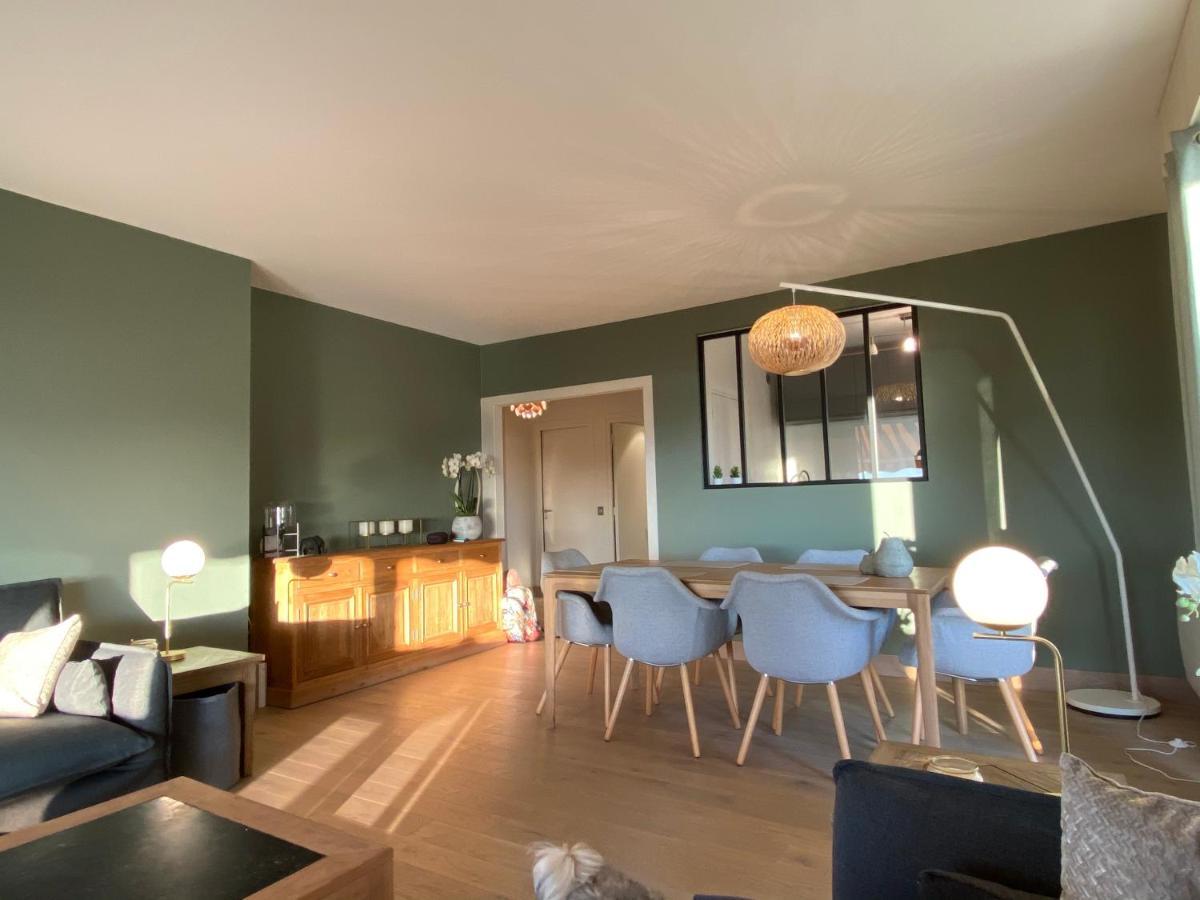 Ferienwohnung Magnifique Appart Standing Face Mer Centre A Pied Deauville Exterior foto