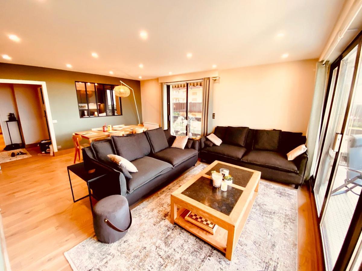 Ferienwohnung Magnifique Appart Standing Face Mer Centre A Pied Deauville Exterior foto